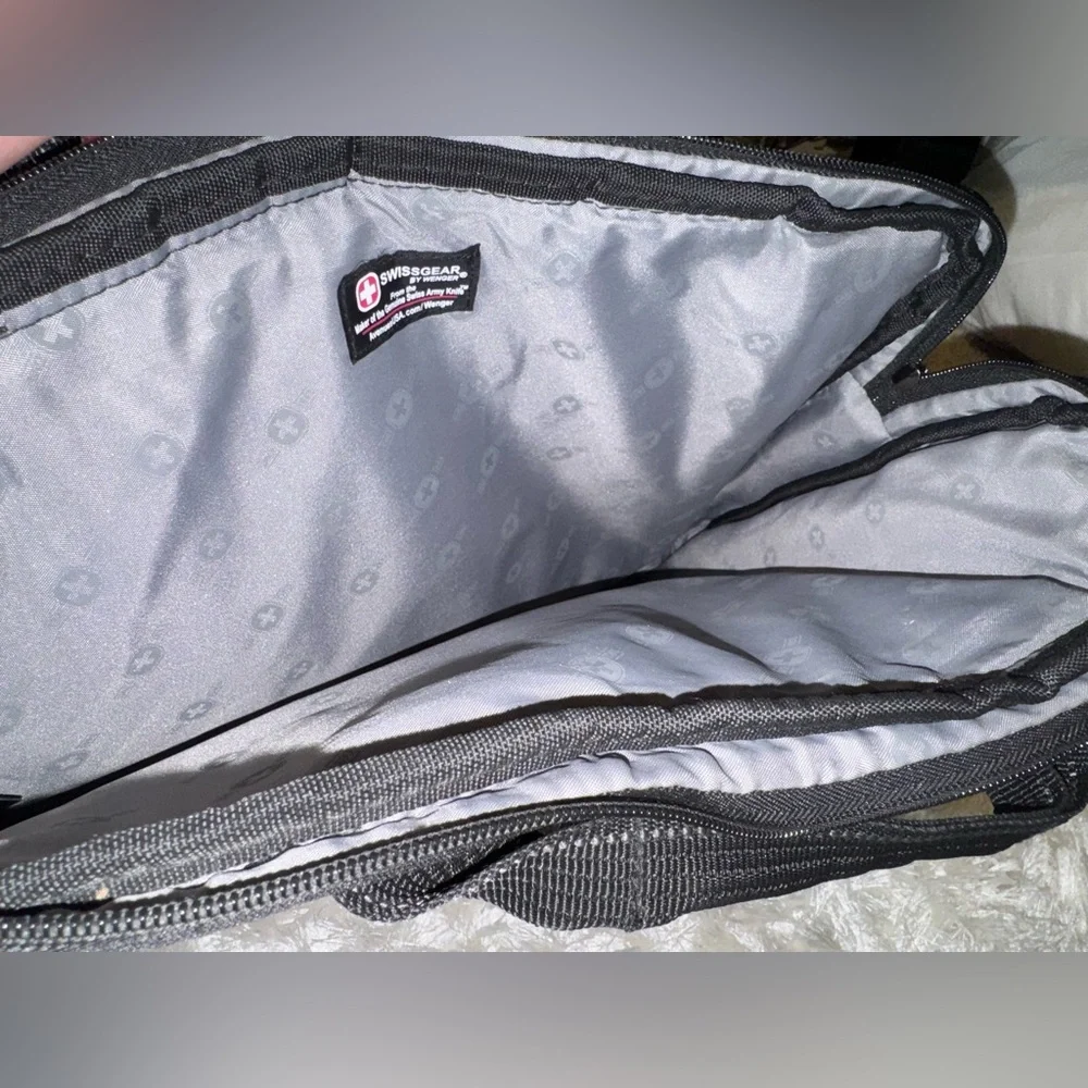 Wenger Black and Gray Laptop Bag